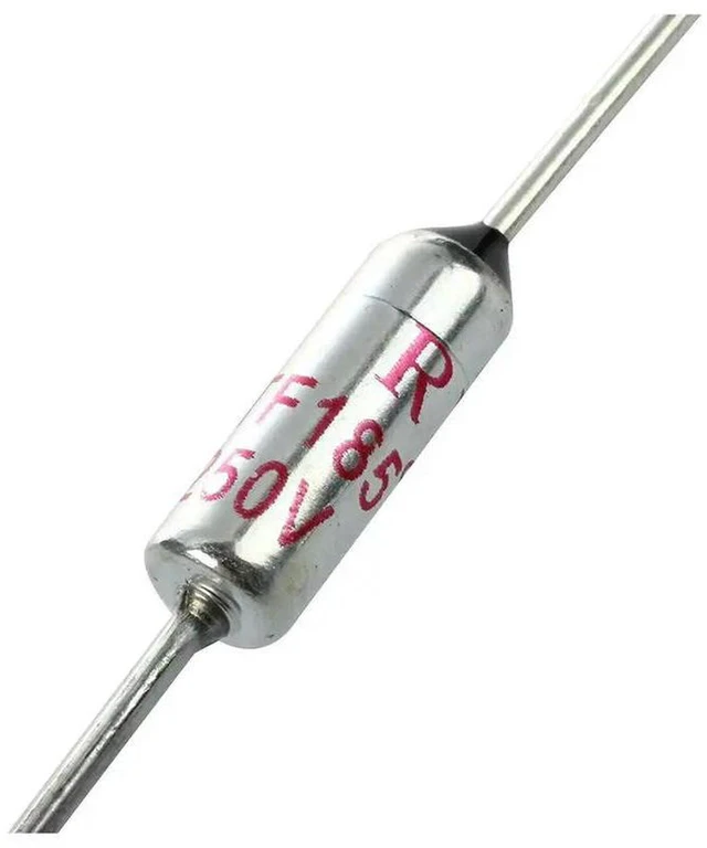 Alt view image 3 of 3 - AJMRTC 30Pcs TF185 Thermal Fuses, 185 Cutoff Temperature 10A 250V Ceus Temperature Fuse, One-Time Blow Thermal Cutoff for Motor, Heater, Household Appliance Overheat Protection