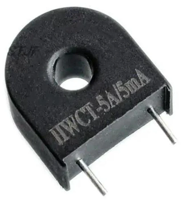 Main image of AJMRTC HMCT103C Micro Current Transformer Sensor Module, 5A/5mA Precision Current Transformer, 3000V Isolation Voltage for Power Measurement, Overcurrent Protection and Energy Monitoring Projects