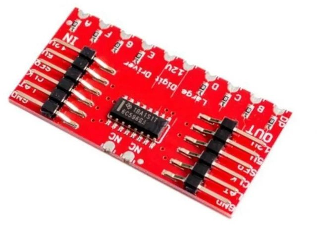Alt view image 3 of 3 - AJMRTC TPIC6C596 8-Bit Shift Register IC Chip, Power Logic Shift Register for 7-Segment LED Display Driving, High Current Output for Digital Tube Control Electronic DIY Projects