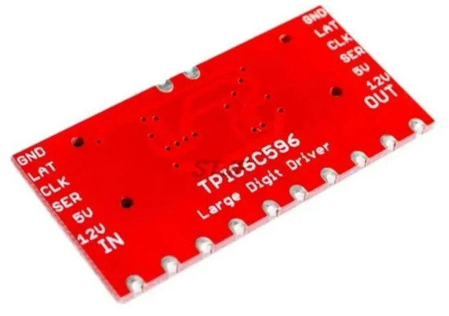 Alt view image 2 of 3 - AJMRTC TPIC6C596 8-Bit Shift Register IC Chip, Power Logic Shift Register for 7-Segment LED Display Driving, High Current Output for Digital Tube Control Electronic DIY Projects
