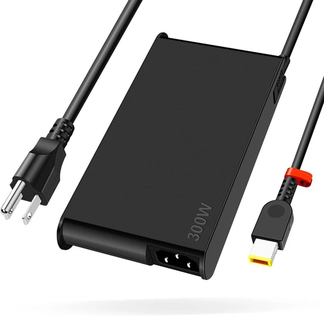 Main image of 300W Slim Tip Laptop Charger Replacement for Lenovo Legion 7 7i 5i 5 Pro 15 16 17, R7000P R9000K R9000P Y9000K Y9000X Gaming Laptop, ADL300SDC3A SA10R16956 AC Power Adapter with Power Cord