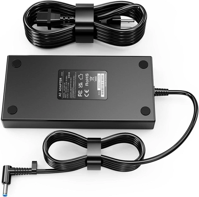 Main image of 230W AC Adapter Laptop Charger Replacement for HP Omen 15.6 16.1 17.3, 17-db 17z-db 16-b 16-c 16-xd 16t-u 16-u 15-en 15-ek, ZBook Fury 16 G10, Transcend 16.1, Victus 16.1 15.6 16t-s 16-r 16-s Gaming
