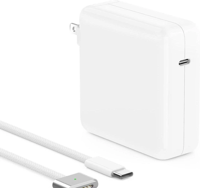Main image of 140W USB-C Magnetic Charger Replacement for MacBook Pro 14 16 inch, MacBook Air 15 13.6 inch M1 M2 M3 M4 M5 2021-2026, PD 3.1/3.0 Power Adapter with 6.6FT USB C to MagSafe 3 Cable, Compact Magnetic