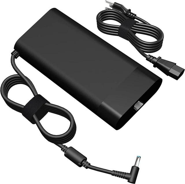 Alt view image 3 of 5 - 200W AC Adapter Laptop Charger Replacement for HP Omen 15 16 17, Victus 15 16, ZBook 15 16 17 Fury 15 16 G11 G7 G8, Power 16 G11 Studio 16, TPN-DA10 Gaming Laptop Power Supply Cord