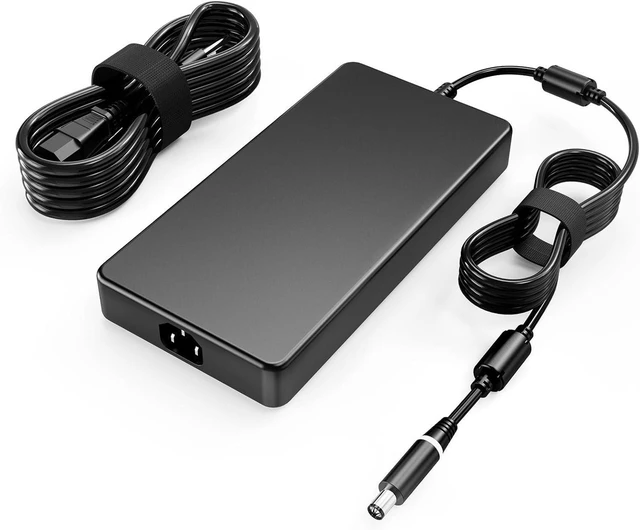 Alt view image 6 of 7 - 240W AC Adapter Laptop Charger Replacement for Dell G16 G15 G7 G5 G3 Series Gaming Laptop, GA240PE1-00, 240W Notebook Power Supply with AC Power Cord