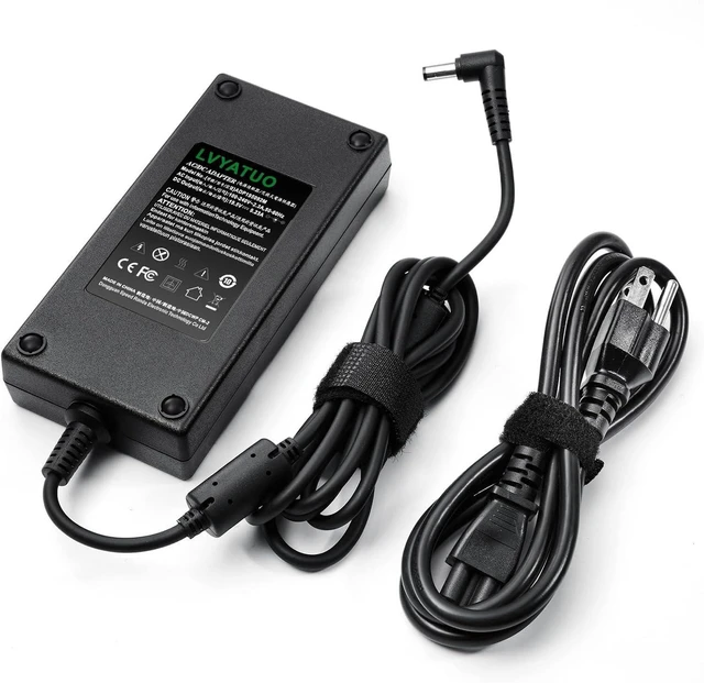 Alt view image 5 of 6 - 180W AC Adapter Laptop Charger for MSI Gaming Laptop, 19.5V 9.23A Replacement Power Supply Compatible with 180W 150W 120W MSI GF63 GF75 Thin GF65 GS63 GS65 GS73 GS75, with AC Power Cord