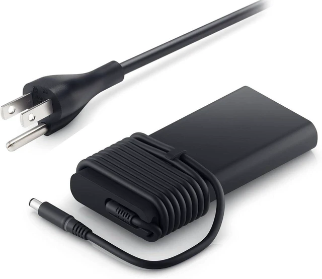 Main image of Slim 90W AC Laptop Charger Power Supply Adapter Cord Replacement for Dell Latitude 7280 7290 7300 7380 7390 7400 7414 7480 7490 Notebook, Slim 90W Power Adapter