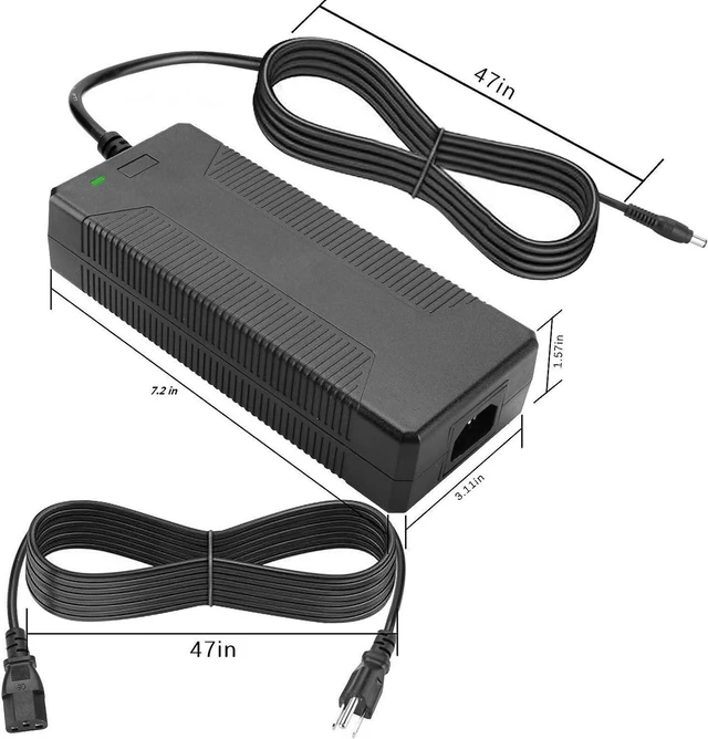 Alt view image 7 of 7 - 230W AC Laptop Charger 19.5V 11.8A Replacement Power Adapter for Chicony Gigabyte AERO 15-X9-RT5P 15-X9, A17-230P1A A230A020P, 5.5x2.5mm DC Barrel Tip Power Supply