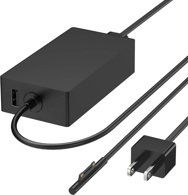 Main image of 127W Surface Book 3 Laptop Charger, Compatible with 102W Microsoft Surface Book 1 2, Laptop Studio 1, Windows Surface Laptop Pro Go, Supports 44W 36W 65W, LED Indicator, 10FT Long Power Cord Replaceme