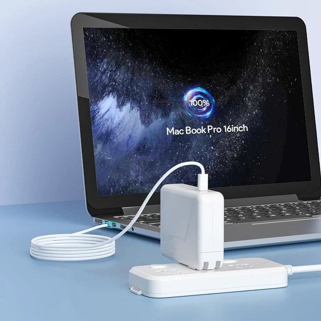 Alt view image 3 of 6 - 140W USB C Charger for Apple MacBook Pro, PD 3.1 MagSafe 3 Charging Cable 6.6ft, Compatible with MacBook Pro 14/16 inch 2021-2023 M1 M2 M3, MacBook Air 13/15 inch 2022-2024 M2 M3, Laptop Power Adapter