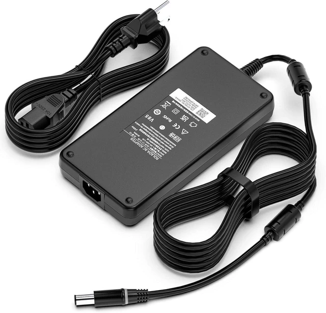 Main image of 240W Alienware Laptop Charger, Replacement Power Supply Cord Compatible with Dell G3 G5 G7 G15 G16 Series, Alienware 15 17 R1 R2 R3 R4 R5, M15 M17 M11X M14X M17X Gaming Notebook AC Adapter