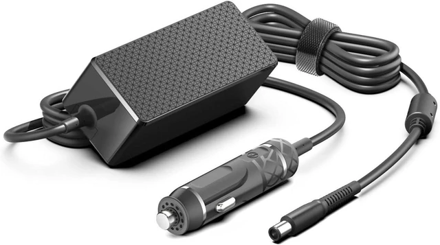 Main image of HKY Laptop Car Charger for Dell, 7.4mm Barrel Tip 150W 130W 90W 65W DC Power Adapter, 12V-24V Vehicle Auto Boat Airplane Charger Compatible with Dell Alienware, Inspiron, Latitude, Vostro, Studio, XPS