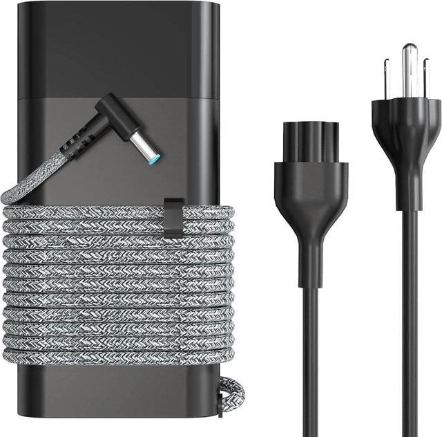 Main image of 200W Laptop AC Charger 19.5V 10.3A Power Adapter for HP Omen, Pavilion Gaming 15 16 17, Victus 15 16, ZBook 15 17 Fury Studio, Envy 15 2020, TPN-DA10, Replacement Gaming Notebook Power Supply