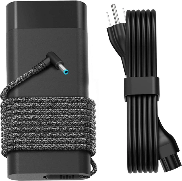Main image of 200W Laptop AC Charger Power Adapter for HP Pavilion Gaming 15 16 17 15t 17t, ZBook Fury Create Studio 15 17 G3 G4 G5 G6 G7 G8, Envy 15 2020, TPN-DA10 L00818-850, Replacement Gaming Workstation Notebo