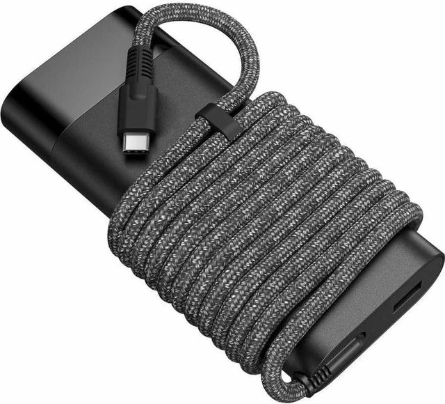 Alt view image 4 of 7 - 110W USB-C Laptop Charger PD Power Adapter for HP ZBook Firefly 16 G9 G10, EliteBook 865 G9 860 G10, Dragonfly Pro, Chromebook 14 Ceramic White, Elite Dragonfly G3, Replacement USB Type C Notebook PC