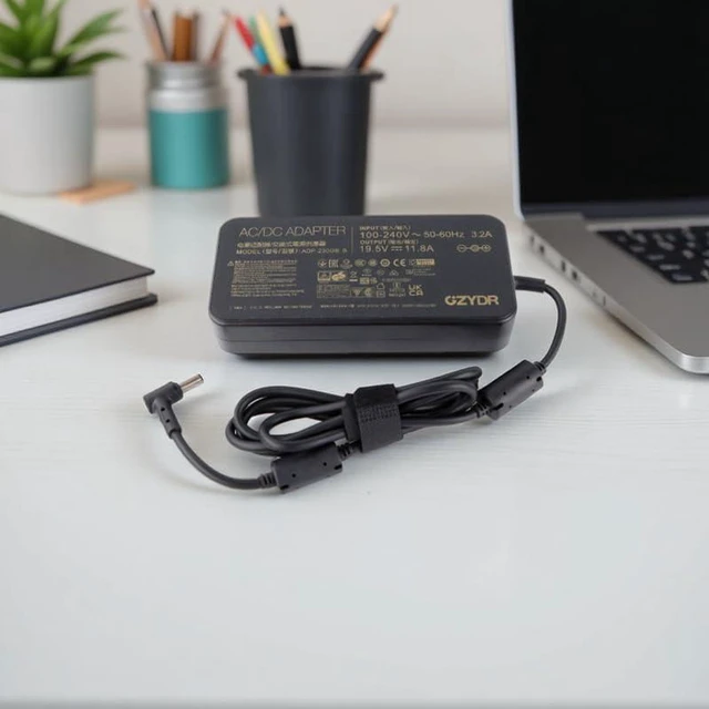 Alt view image 4 of 5 - 230W 19.5V 11.8A Laptop AC Charger Power Adapter for ASUS ROG Zephyrus S GX531GM GX502GW GX701GX GX501 GU501G GU501GM GU501 GU502GV, ROG Strix GL703 GL504GM GL704GM, Replacement ADP-230GB B Gaming Not