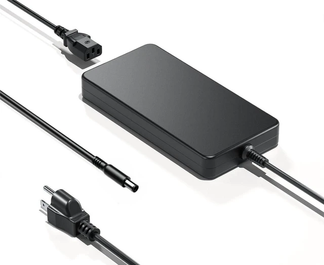 Main image of 240W Laptop AC Charger Power Adapter for Dell Alienware M15 R7 X16 X17 R2 X15 R2 M17 R5,17 15 13, Precision 7670 7680 7770 7780 7760 7720, G16 G15 G7 G5 G3, Replacement LA240PM200 HA240PM200 Gaming