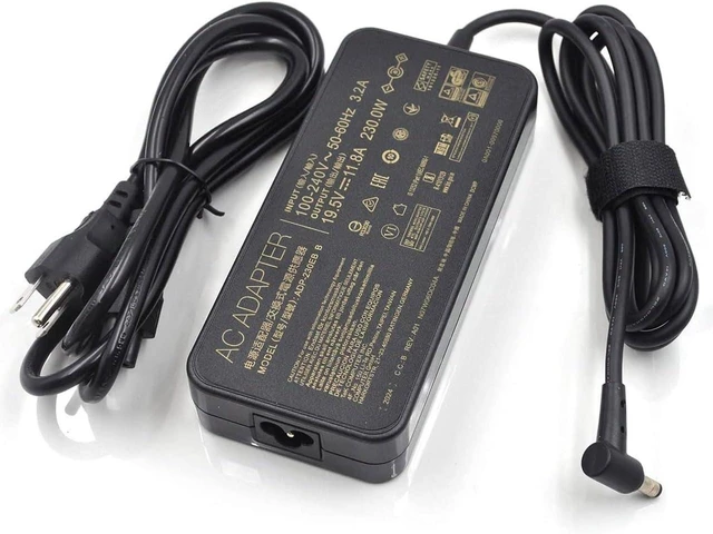 Main image of 230W 19.5V 11.8A Laptop AC Charger Power Adapter for ASUS ROG Zephyrus M GU501G GU502G GU501GM GU502GV GU502GU GM501 GM501G GM501GS GM501GM, 6.0x3.7mm DC Tip