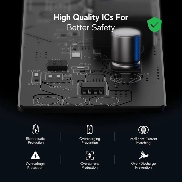 Alt view image 3 of 7 - 19.5V 150W DC Car Charger Power Supply Adapter for DELL Alienware M15x M14x R2 M11x R3 Alienware 13 R2 Inspiron G3 G5 7559 5577 3579 3779 5587 Precision 3530 3520 M4400, 7.4x5.0mm DC Tip