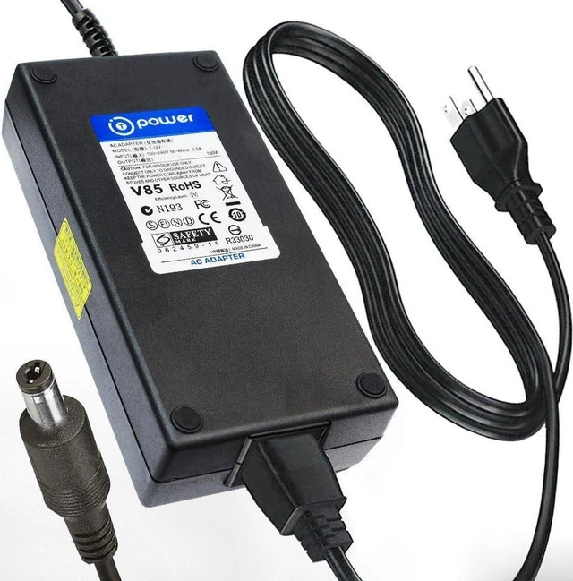 Main image of T POWER 19V AC DC Adapter Charger Power Supply for WD 24TB 32TB My Cloud EX4100 Expert Series 4-Bay NAS & D-Link DNS-343 4-Bay Storage Enclosure