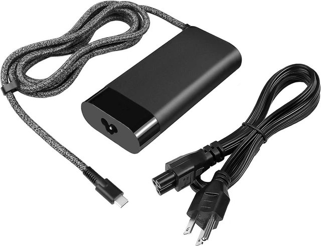 Main image of 100W USB-C Laptop AC Charger Power Adapter for HP Spectre Fold 17 x360 16-aa0047nr Pavilion Plus 14 14-ew1010nr ZBook Firefly 14 16 G11 Envy 17-cw1087nr 17-cw1097nr, TPN-LA31 N57041-001 N56858-001