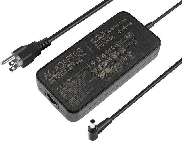 Main image of 20V 6A 120W AC Charger Adapter Replacement for Asus ZenBook Flip 15 Q528EH Q537FD Q538EI UX563FD UX564 UX564EH UX564EI UX564PH, ZenBook Pro 15 UX550GD UX550GDX UX550GE UX550GEX