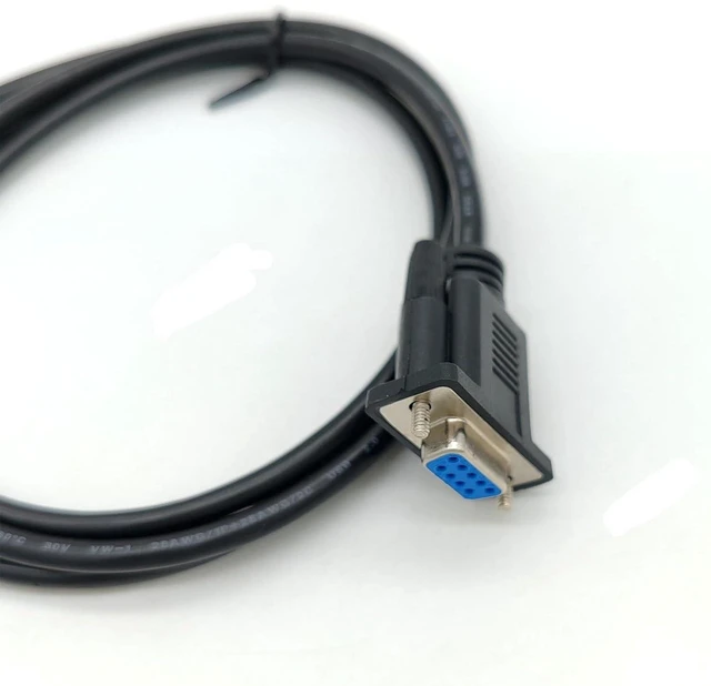 Alt view image 5 of 6 - USB B-Port Male to DB9 Female RS232 Serial Cable, DB9 to USB B-Type Data Transmission Printer Adapter Cable 5Meter, USB B to DB9 RS232 Converter Cord for Printer, Serial Device Data Communication