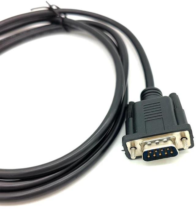 Alt view image 5 of 6 - USB B Male to DB9 Male RS232 Serial Cable, DB9 to USB B-Type Data Transmission Printer Adapter Cable 5Meter, USB B-Port Printing Port to DB9 Male RS232 Converter Cord for Serial Device & Printer Data