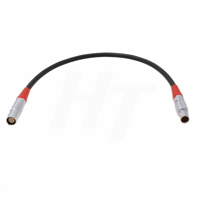Alt view image 2 of 3 - 4 Pin Male to 4 Pin Female Serial Extension Cable Adapter for Preston Light Ranger 2 MDR3 MDR4 Motor, 30cm Short 4-Pin Cord for Camera Motor Control Signal Extension
