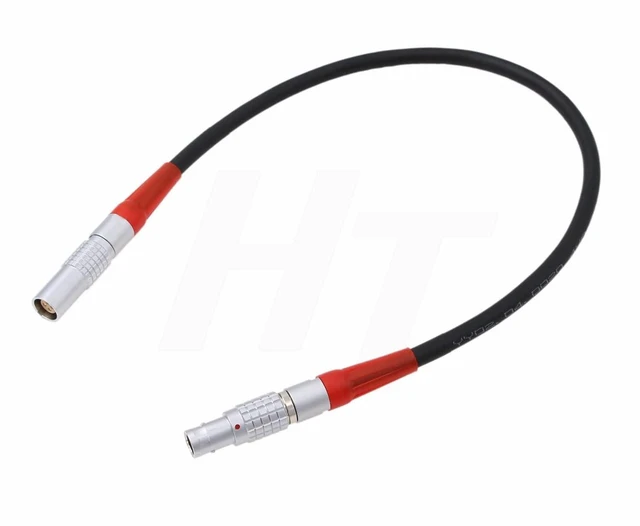 Alt view image 3 of 3 - 4 Pin Male to 4 Pin Female Serial Extension Cable Adapter for Preston Light Ranger 2 MDR3 MDR4 Motor, 30cm Short 4-Pin Cord for Camera Motor Control Signal Extension