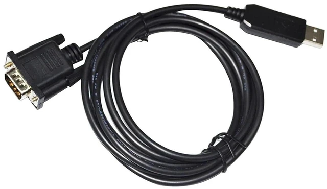 Main image of USB RS232 to DB9 D-SUB 9-Pin Male Console Debug Cable with FT232RL Chip, 1M APC 940-0024E Replacement Adapter for APC Smart UPS AP9606 AP9617 AP9618 AP9619, UPS Serial Communication Cord