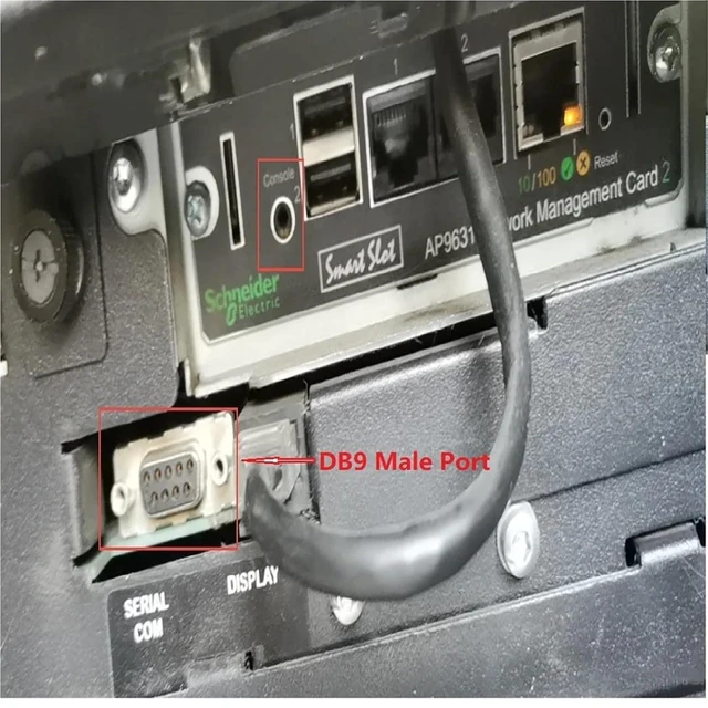 Alt view image 4 of 6 - USB RS232 to DB9 D-SUB 9-Pin Male Console Debug Cable with FT232RL Chip, 1M APC 940-0024E Replacement Adapter for APC Smart UPS AP9606 AP9617 AP9618 AP9619, UPS Serial Communication Cord