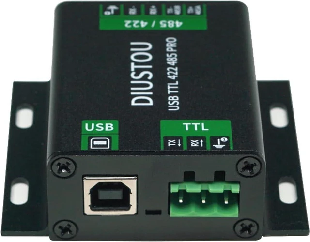 Alt view image 4 of 7 - USB to RS422 RS485 Multifunctional Serial Port Adapter, Industrial Grade Isolated FT232 Chip Supports TTL Interface, High Speed Serial Converter for Industrial Communication, PLC, Sensor Data Transmis