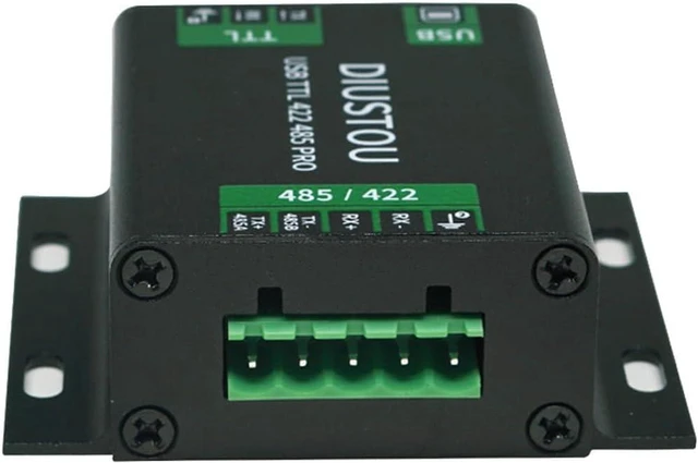 Alt view image 6 of 7 - USB to RS422 RS485 Multifunctional Serial Port Adapter, Industrial Grade Isolated FT232 Chip Supports TTL Interface, High Speed Serial Converter for Industrial Communication, PLC, Sensor Data Transmis