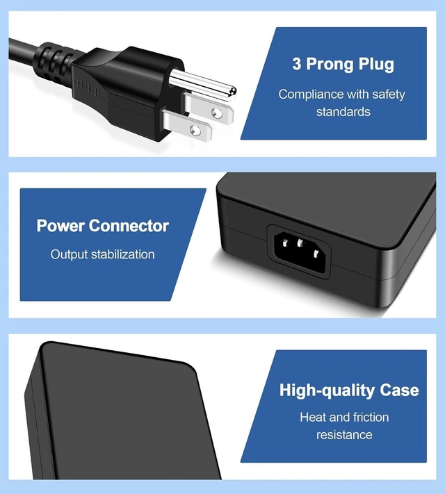 Alt view image 6 of 7 - 330W Laptop Charger Compatible with Acer Nitro 5 AN515, AN17-51 AN17-41, Predator Triton 17 X PTX17-71, Helios 16 18 PH16-71 PH18-71 PH315-55 PH317-56, A20-330P1A Power Adapter