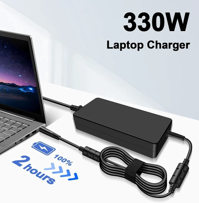 Alt view image 2 of 7 - 330W Laptop Charger Compatible with Acer Nitro 5 AN515, AN17-51 AN17-41, Predator Triton 17 X PTX17-71, Helios 16 18 PH16-71 PH18-71 PH315-55 PH317-56, A20-330P1A Power Adapter