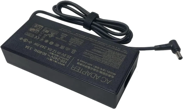 Alt view image 4 of 5 - 240W Laptop AC Adapter ADP-240EB B A20-240P1A, Compatible with ASUS M16 GU603HM GU603ZX GU603ZW GU603ZM, ROG 15 GX550LXS, S15 S17 G15 G513 G733QM GA4A01Q Gaming Laptop Charger
