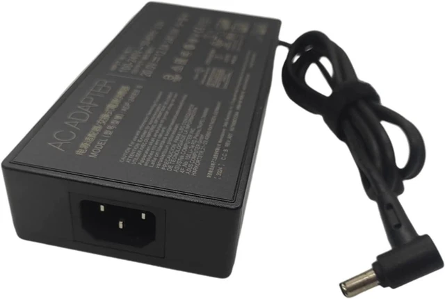 Alt view image 2 of 5 - 240W Laptop AC Adapter ADP-240EB B A20-240P1A, Compatible with ASUS M16 GU603HM GU603ZX GU603ZW GU603ZM, ROG 15 GX550LXS, S15 S17 G15 G513 G733QM GA4A01Q Gaming Laptop Charger