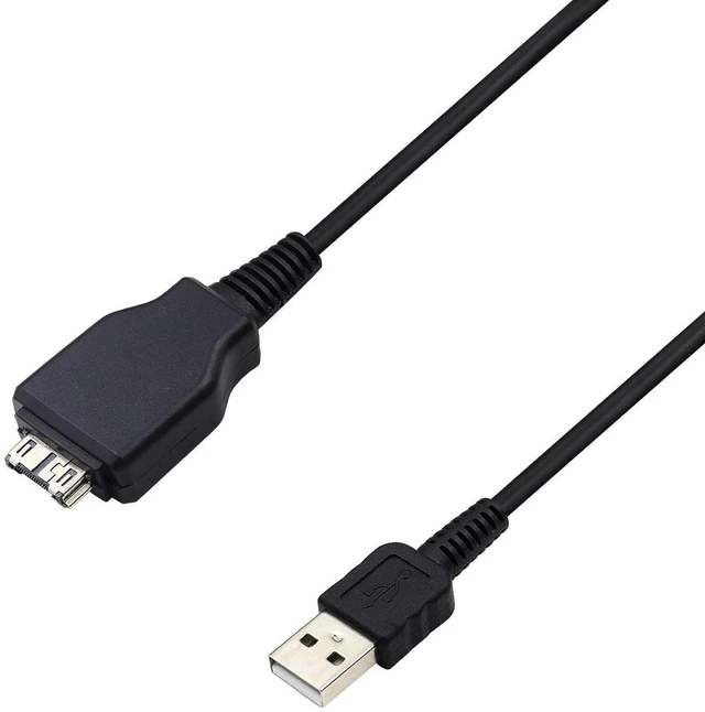 Alt view image 3 of 4 - USB Data Transfer Cable for Sony Cybershot DSC-W230, DSC-W270 Digital Camera, Sync Photos Videos, USB Charging Cord for Sony DSC-W230 DSC-W270 Digital Camera
