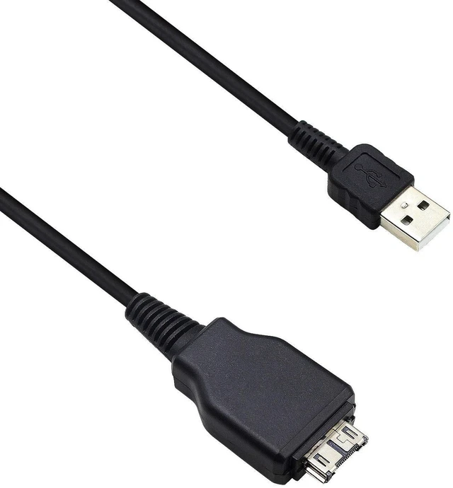 Alt view image 2 of 4 - USB Data Transfer Cable for Sony Cybershot DSC-W230, DSC-W270 Digital Camera, Sync Photos Videos, USB Charging Cord for Sony DSC-W230 DSC-W270 Digital Camera