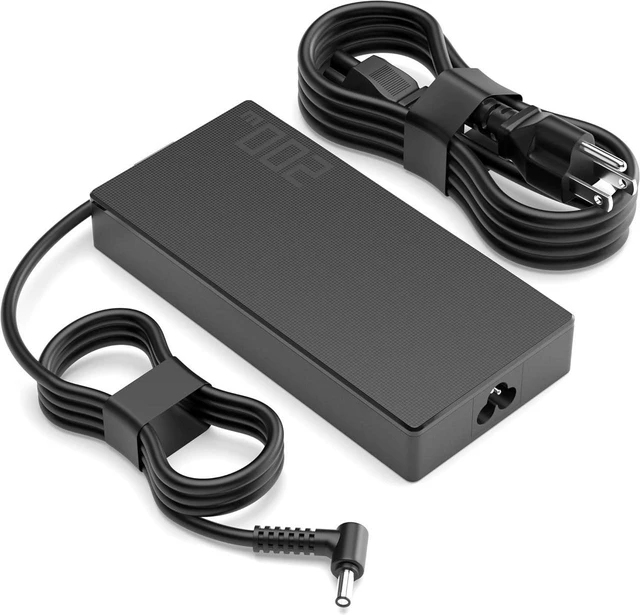 Main image of 200W / 150W AC Laptop Charger Power Supply Compatible with Asus Vivobook Pro 15 16 14 14X 16X Q543 Q533 N6506 M6500 K6602 M6400 Q540 Q540VJ Q530 Q530V Gaming Creator Notebook Charger with Cord