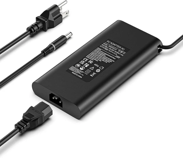 Main image of 240W /180W AC Laptop Charger Power Supply Adapter with Cord Compatible with Dell G16 Gaming Laptop, Alienware X15 X17 Series and More High Performance Notebook Charger
