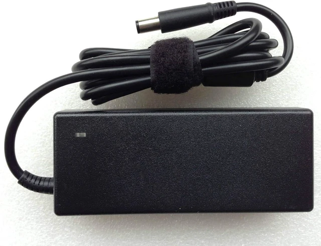 Alt view image 2 of 3 - 90W AC Laptop Charger Power Supply Adapter 19.5V 4.62A Replacement for Dell Latitude, Inspiron and Vostro Series Notebook Charger with Power Cord