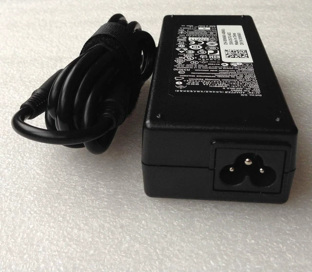 Alt view image 3 of 3 - 90W AC Laptop Charger Power Supply Adapter 19.5V 4.62A Replacement for Dell Latitude, Inspiron and Vostro Series Notebook Charger with Power Cord