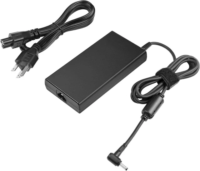 Main image of 180W AC Laptop Charger Power Supply Adapter Replacement for MSI A17-180P4B 957-15621P-104 Compatible with GL66 GL76 WF66 GF66 GF76 WF76 GF75, Crosshair Sword 17 15 Gaming Notebook Charger with Cord