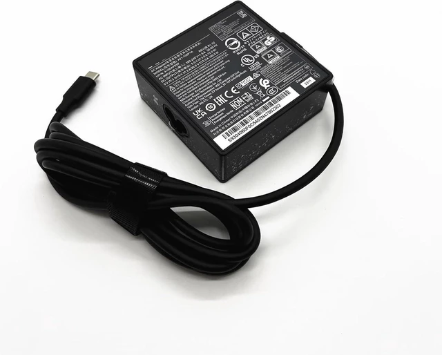 Alt view image 7 of 7 - New 100W 20V 5A USB-C GaN AC Laptop Charger Power Supply Adapter Replacement for MSI A21-100P1A, Portable Type-C Notebook Charger with Cord