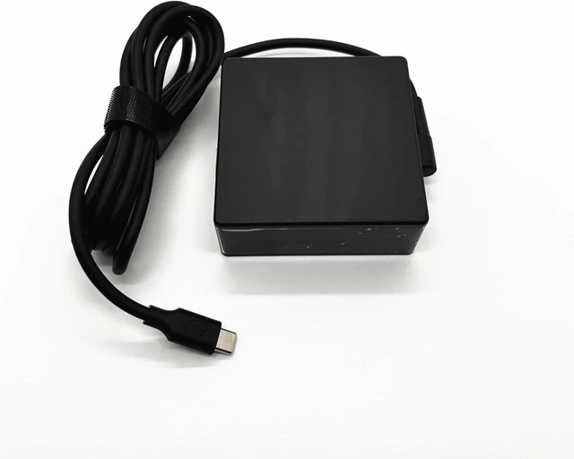 Alt view image 4 of 7 - New 100W 20V 5A USB-C GaN AC Laptop Charger Power Supply Adapter Replacement for MSI A21-100P1A, Portable Type-C Notebook Charger with Cord