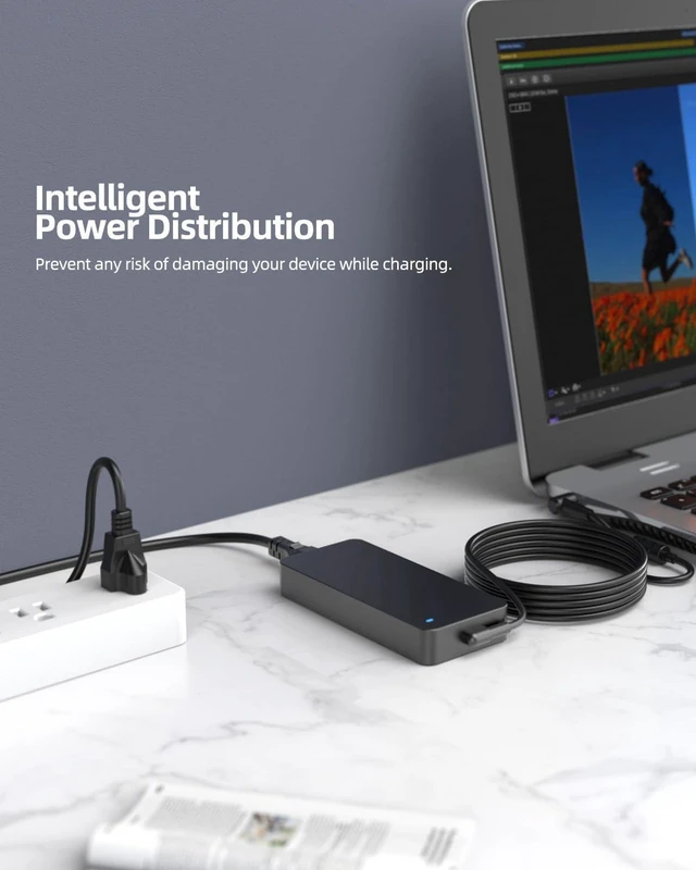Alt view image 6 of 7 - 150W AC Laptop Charger Power Supply Adapter Fit for ASUS Creator Q Q540 Q540V Q540VJ Q540VJ-I93050, Q530 Q530V Q530VJ Creator Notebook Charger with Cord