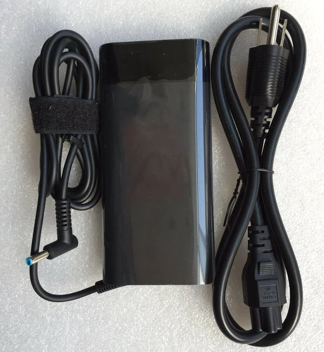 Alt view image 3 of 4 - New 90W 19.5V 4.62A AC/DC Laptop Charger Power Supply Adapter Replacement for HP TPN-CA09 937520-002, Complete with Mains Cord for HP Notebook Power PSU