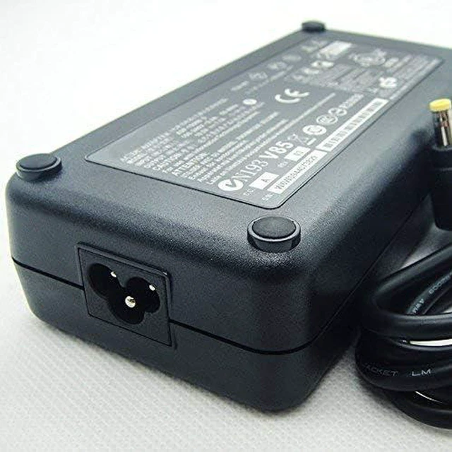Alt view image 3 of 3 - 150W 19.5V 7.7A 5.5*2.5mm AC DC Laptop Charger Power Supply Adapter Replacement for ASUS ADP-150NB D, Fit G73J G53S G73S G53SX, Replacement for ADP-120ZB BB Gaming Notebook Charger with Cord